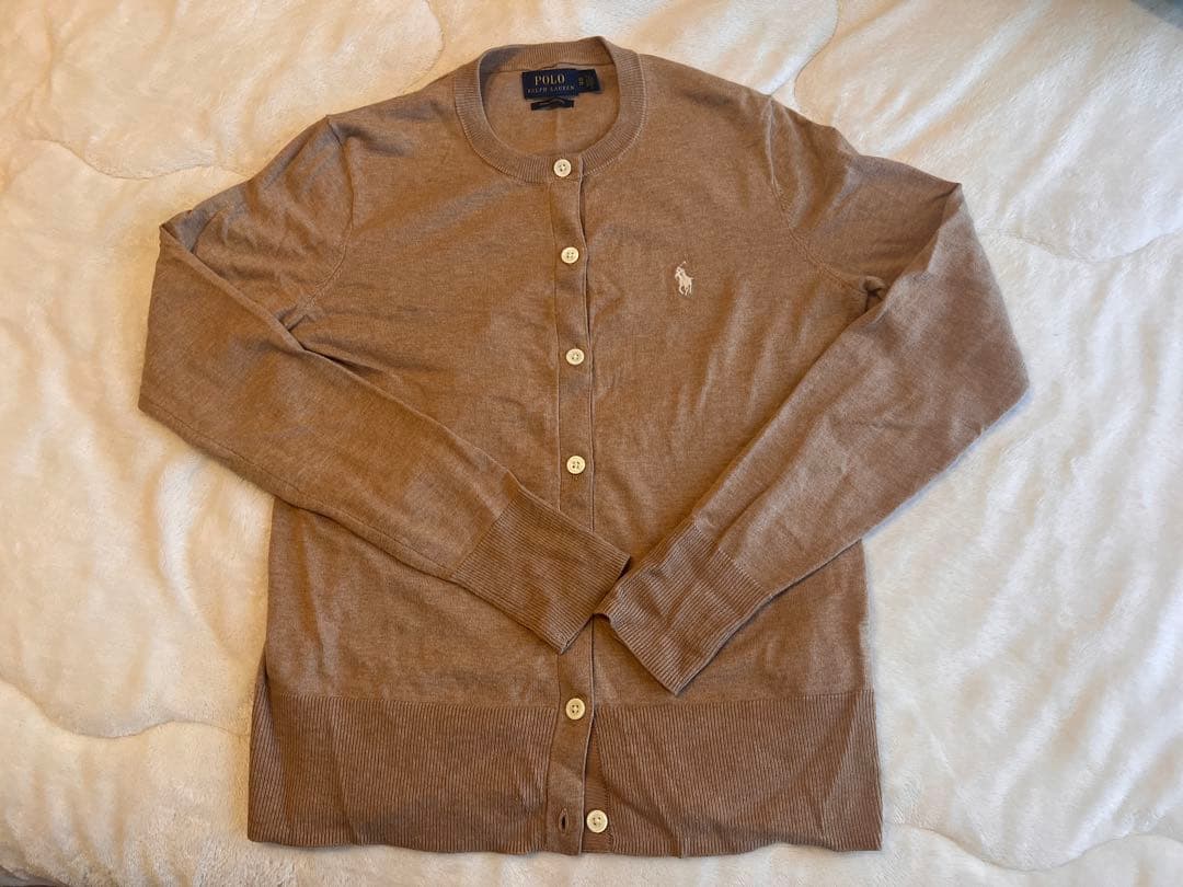 きなこ【新品】ポロ ラルフ ローレン　コットンブレンド カーディガン　XS