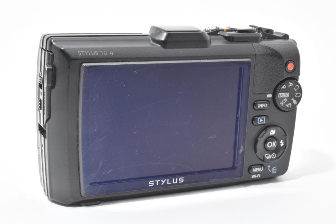 OLYMPUS STYLUS TG-4 防水 ブラック デジタルカメラ