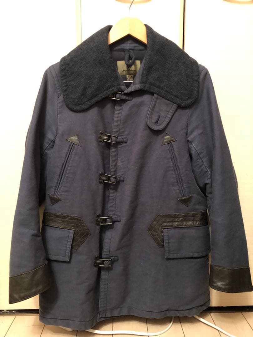 ナイジェルケーボン ファイアーマン フレンチアーミーコート クリップジャケット