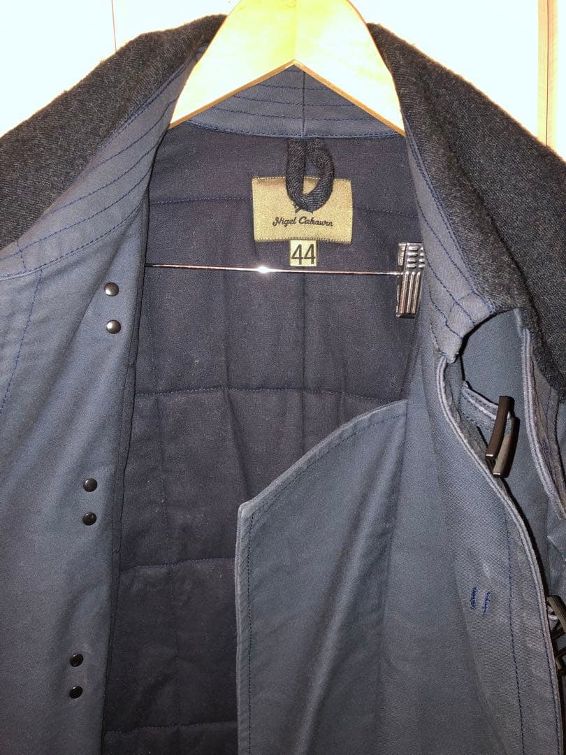 ナイジェルケーボン ファイアーマン フレンチアーミーコート クリップジャケット