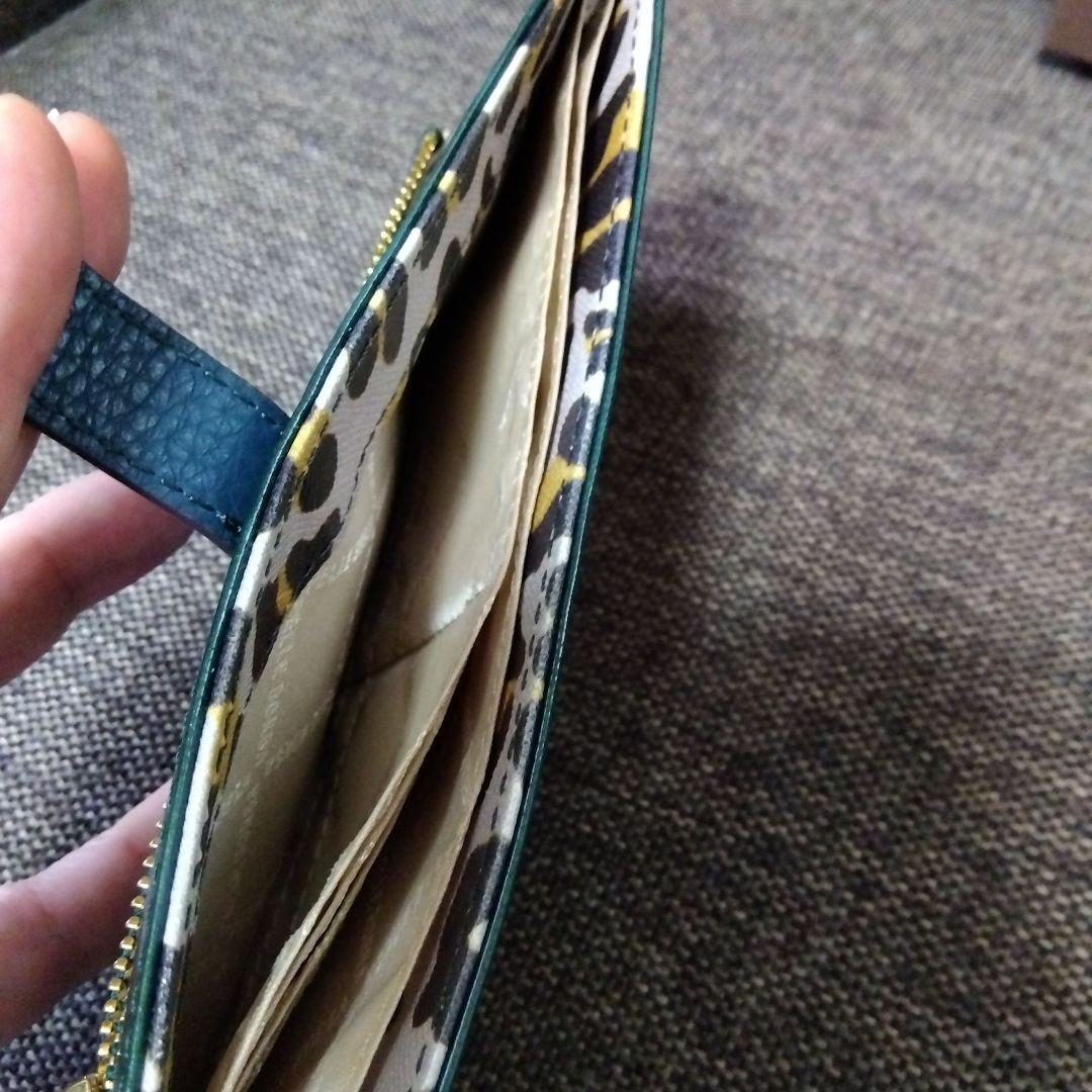 PELLE BORGA グリーン 長財布