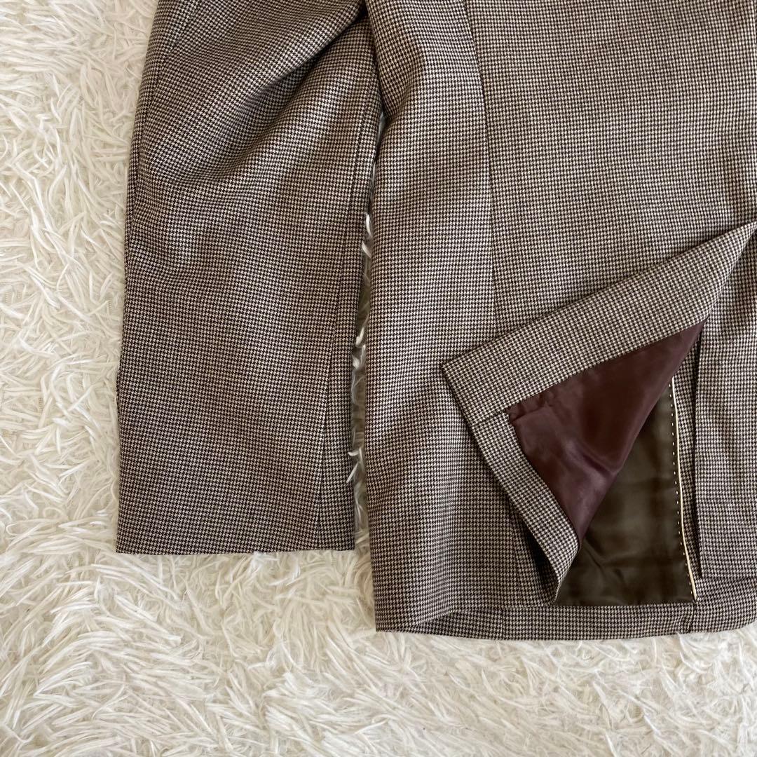 【極美品】ポールスミス　テーラードジャケット　千鳥格子　マルチカラー　XL