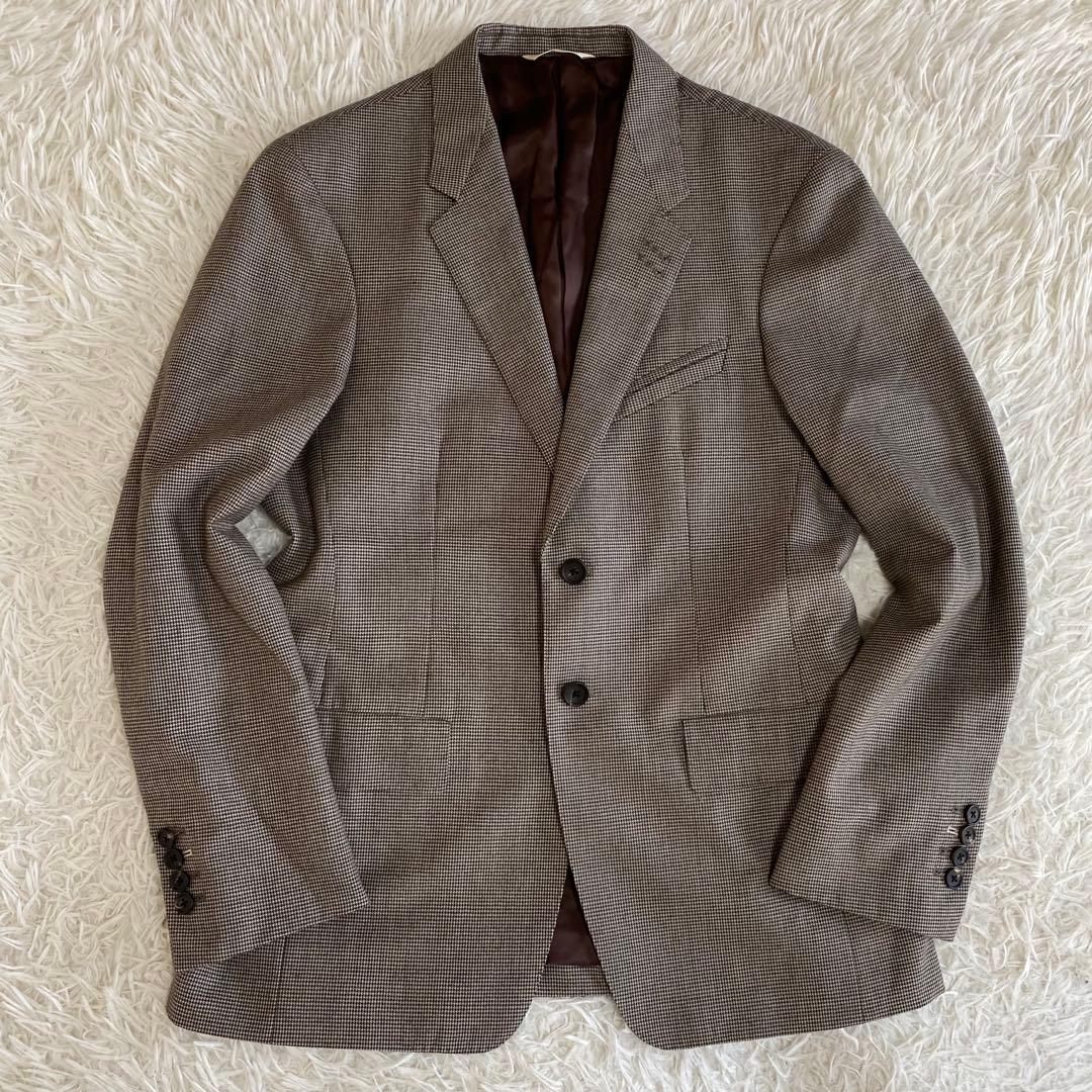 【極美品】ポールスミス　テーラードジャケット　千鳥格子　マルチカラー　XL