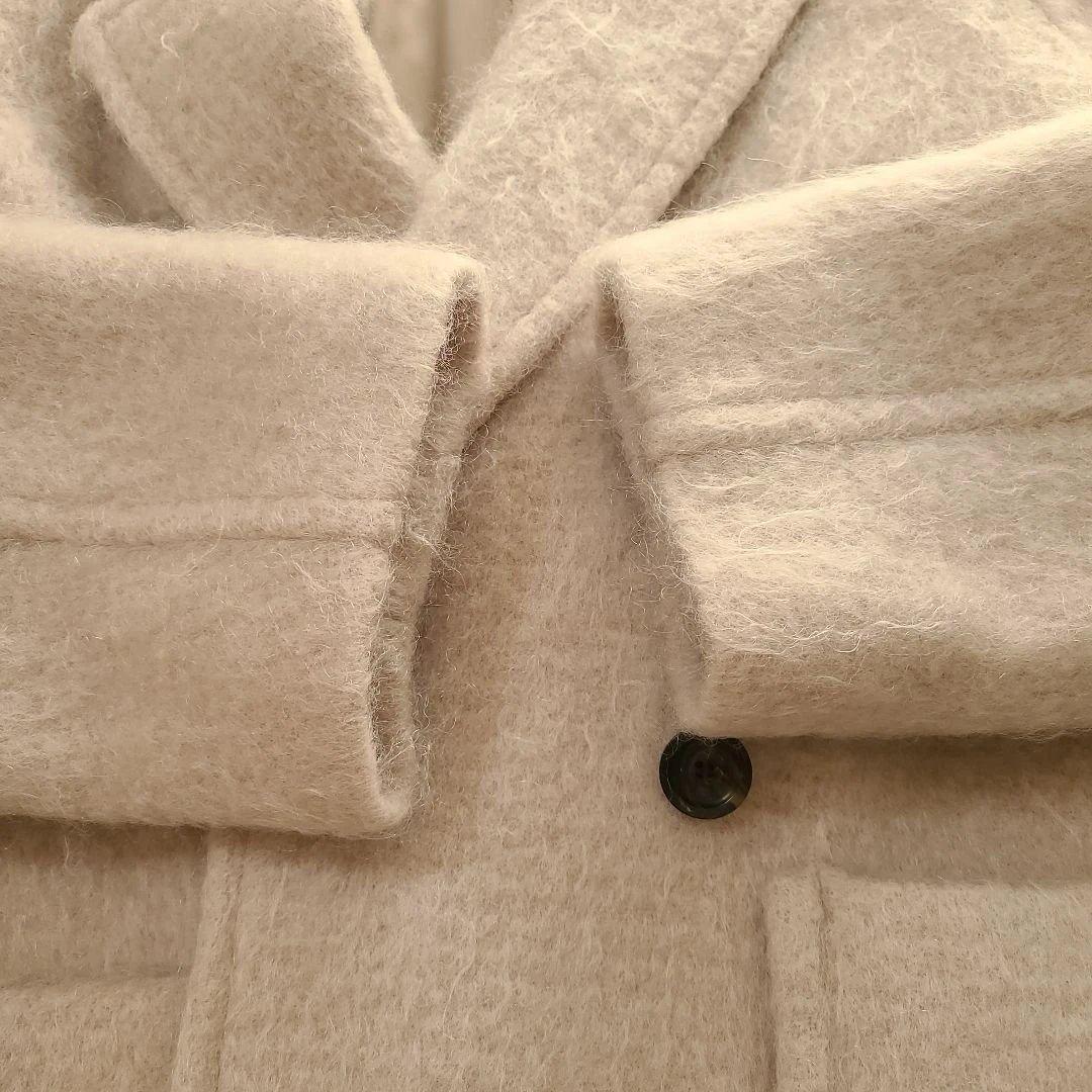 フレームワーク モヘヤシャギーテーラードコート38