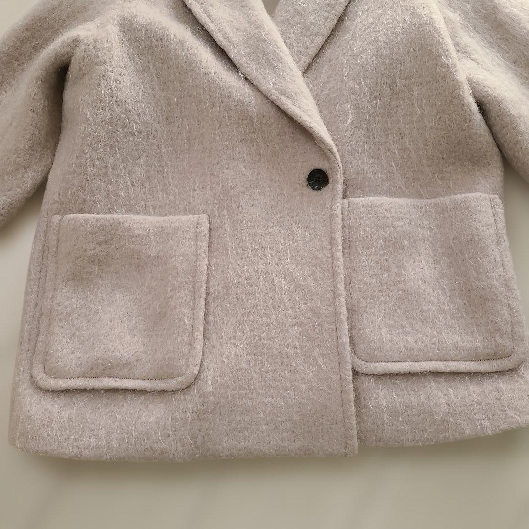 フレームワーク モヘヤシャギーテーラードコート38