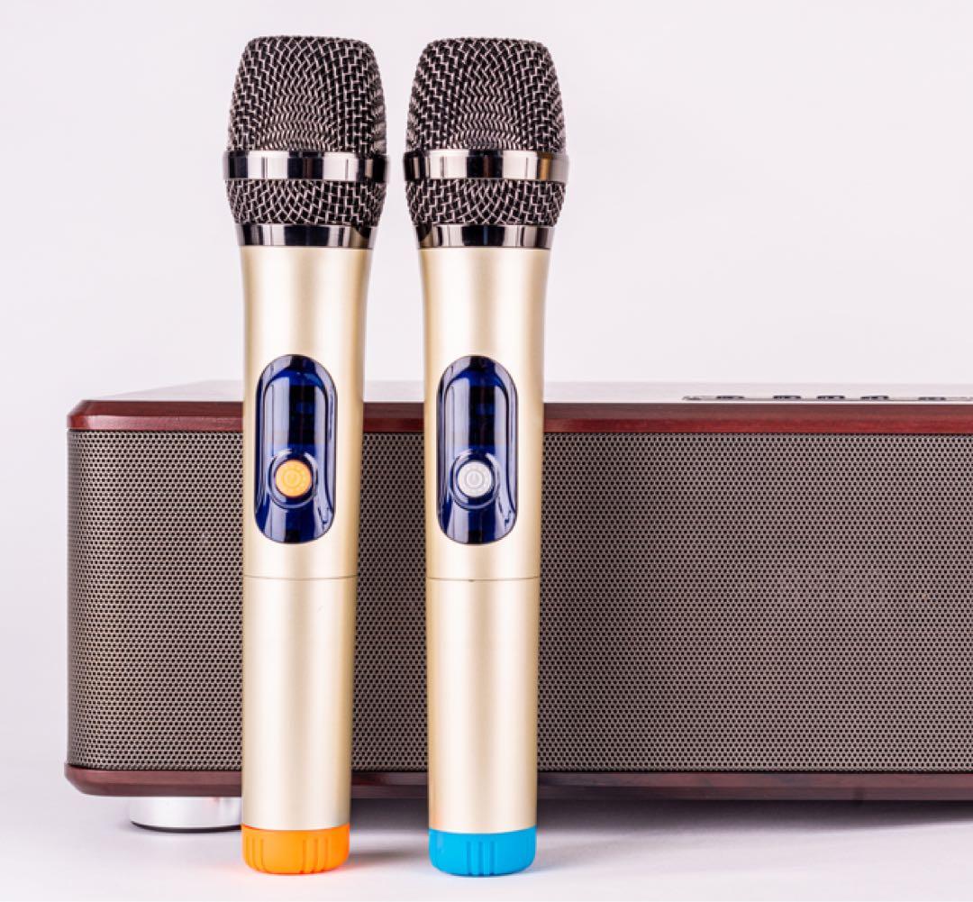 HANZONサウンドボックス1台+ワイヤレスマイク2本セット✖️2セット