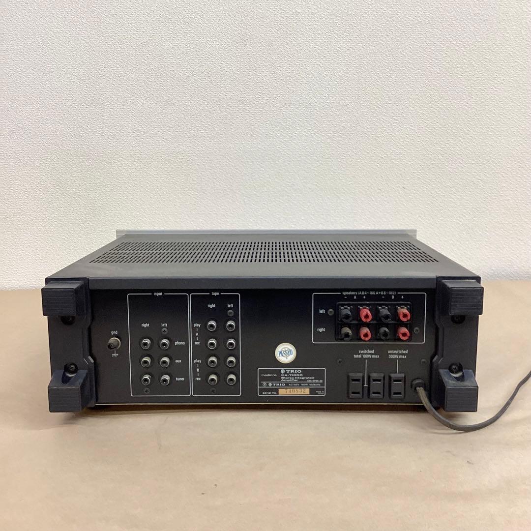 TRIO トリオ プリメインアンプ KA-7100D 通電確認のみ 名機モデル
