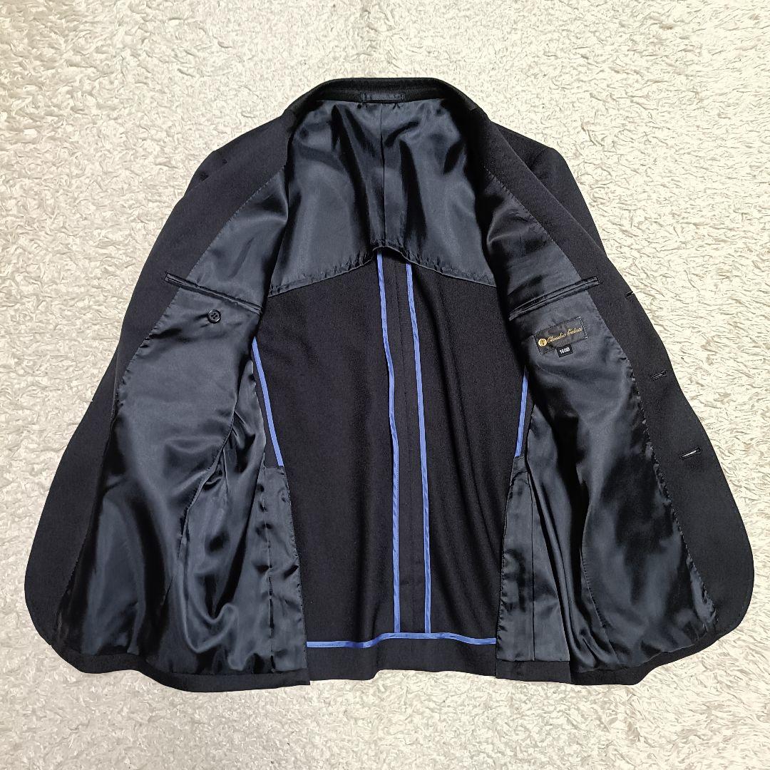 【4点セット】クラウディオギャラティ フォーマルスーツ 卒服 刺繍ワッペン