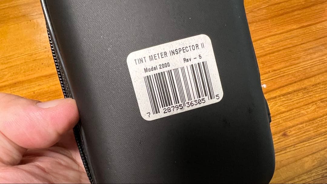 透過率計測器 ティントメーター INSPECTORⅡ 美品