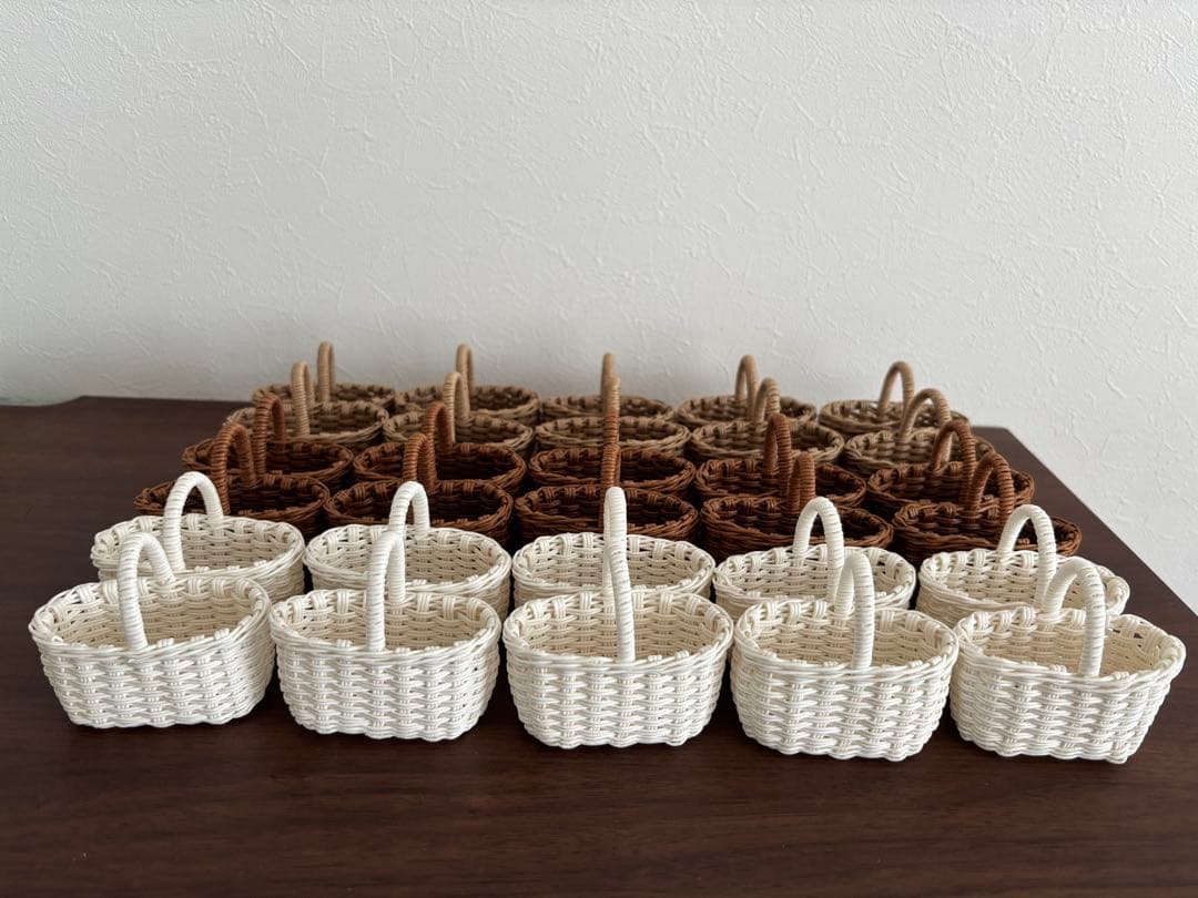 さくら様ご確認用のページです。クラフトバンドミニバスケット３０点