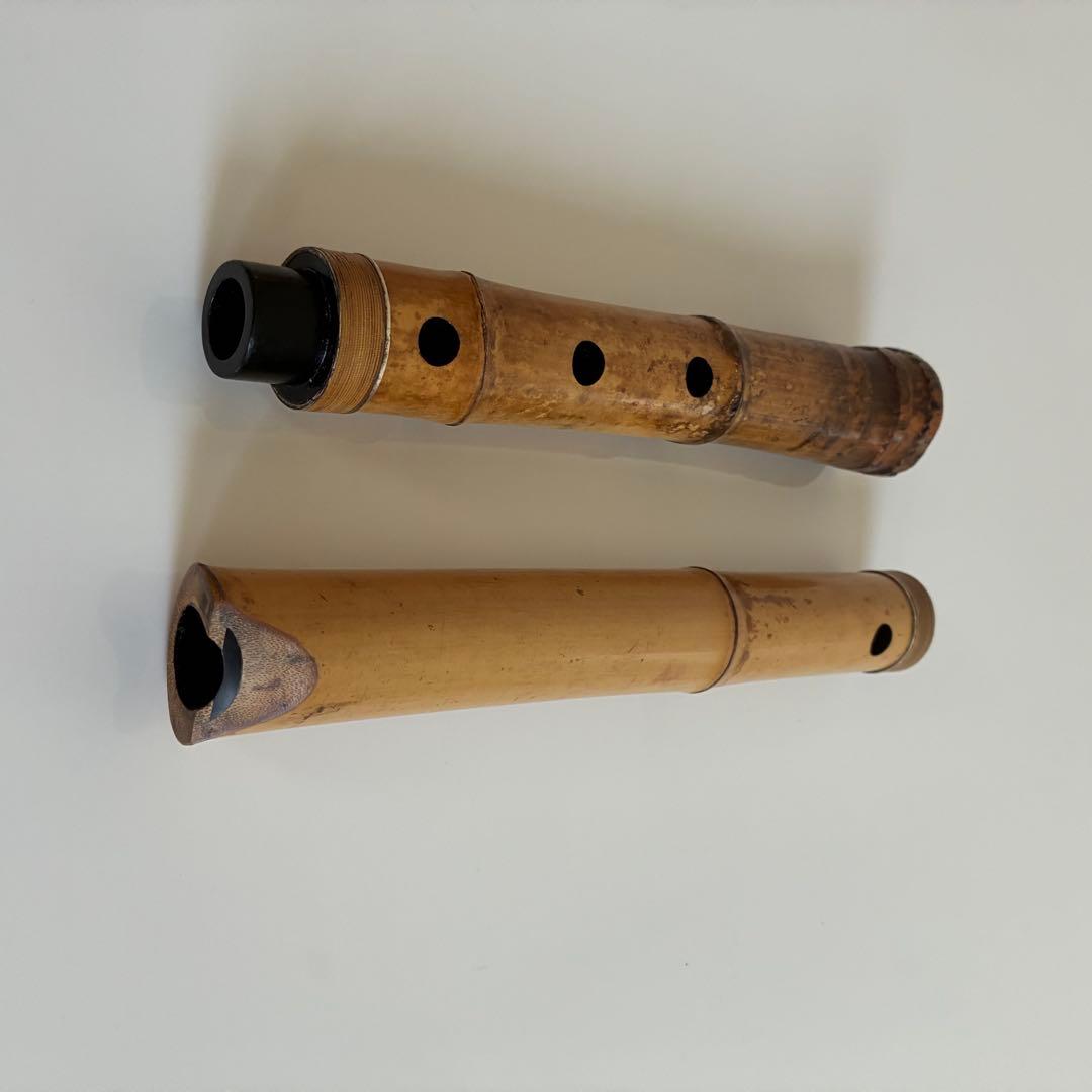 都山流1尺６寸在銘尺八２印