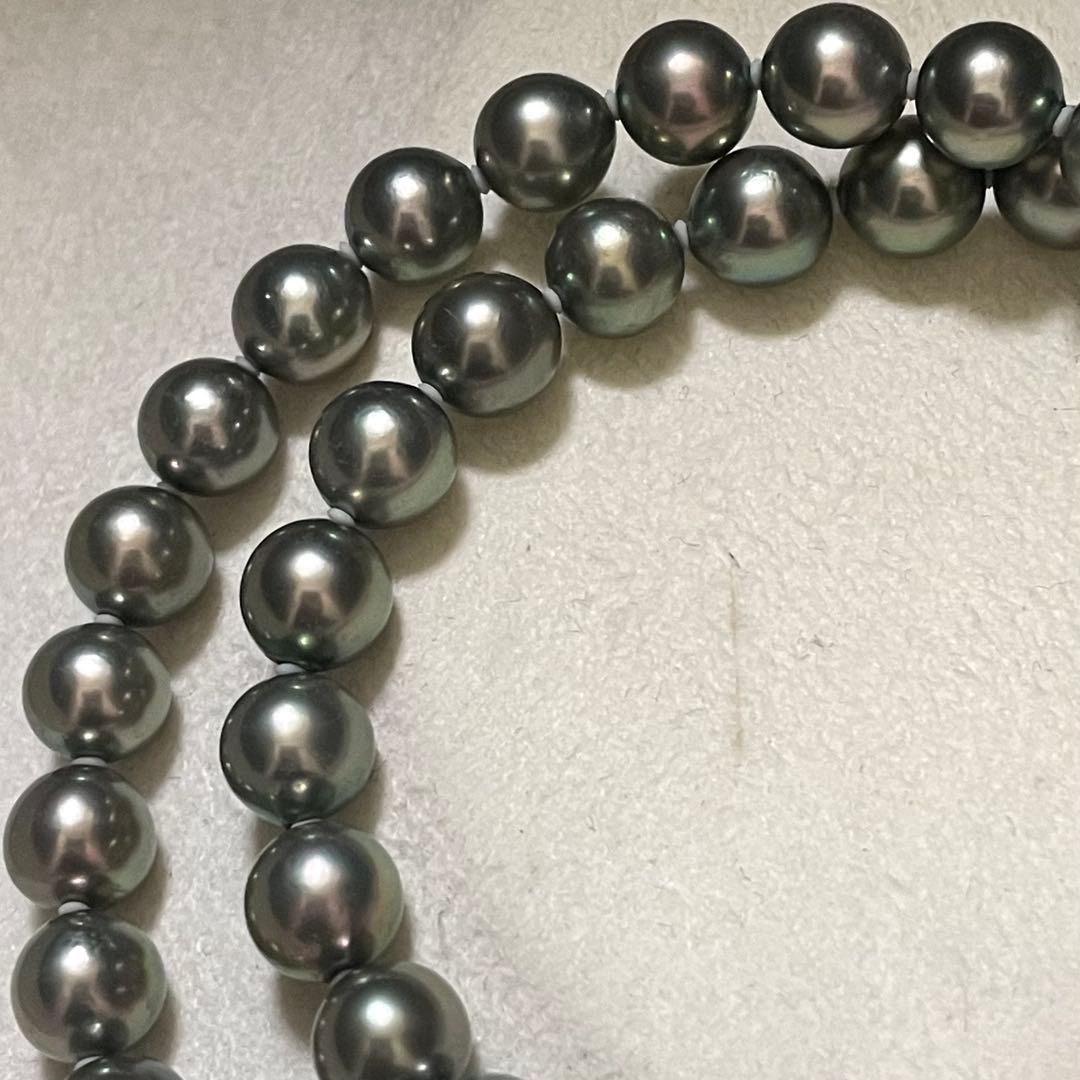 ミエ【極美品✨テリ強】 あこや真珠 ネックレス 7.5-8.0 パール 濃