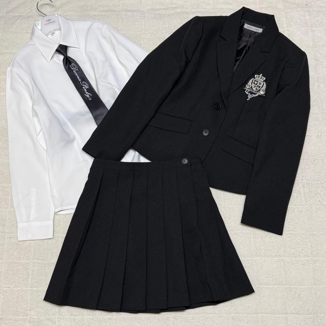 卒服　デコラピンキーズ 卒業入学式　フォーマルセット　160【匿名配送】