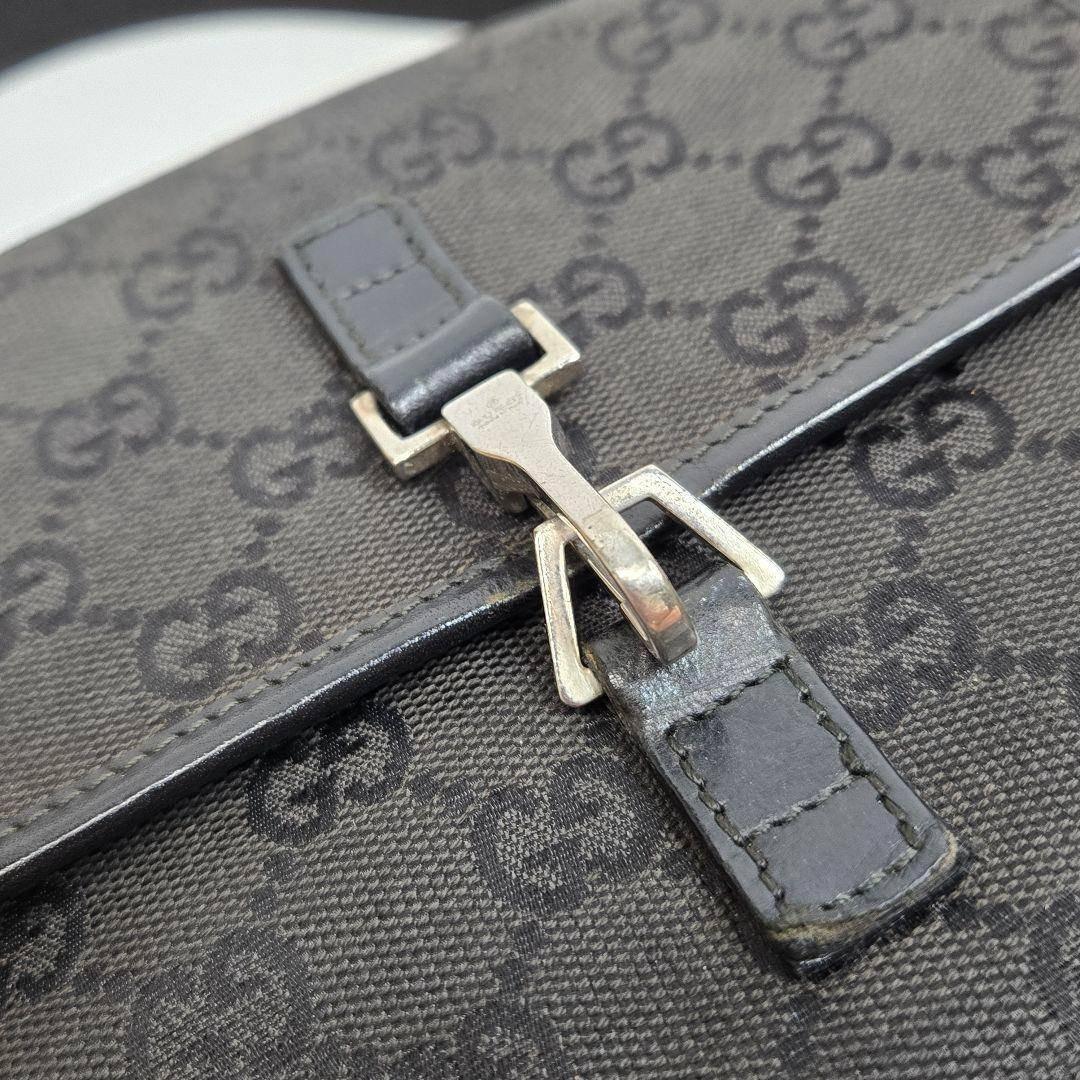 GUCCI サコッシュGGキャンバス ジャッキー ショルダーバッグ