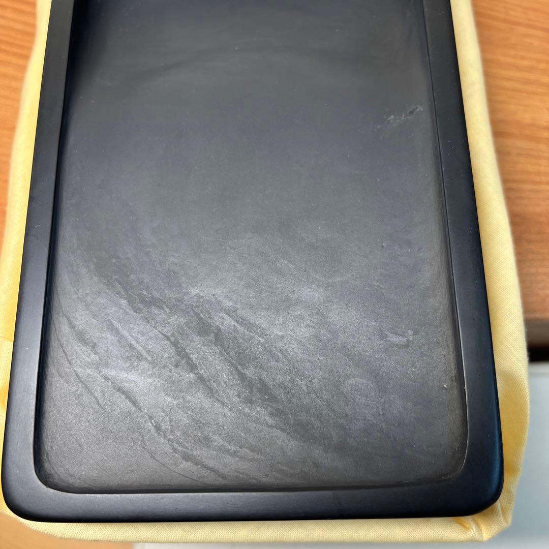 ⭕️LY r a⭕️新品美品　甲州銘石　雨畑　芳龍硯　芳龍閣鑑製　 小四六特殊