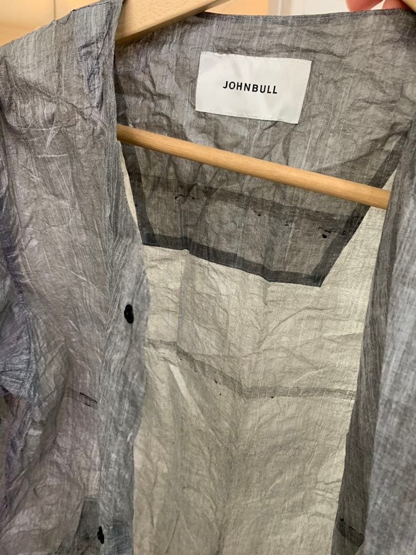 JOHNBULL ノーカラージャケット ダイニーマ