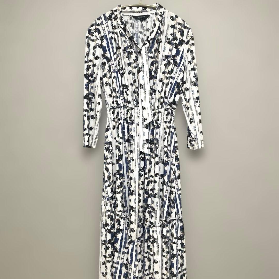 CORCOVADO コルコバード ロングワンピース ボウタイ アシンメトリー