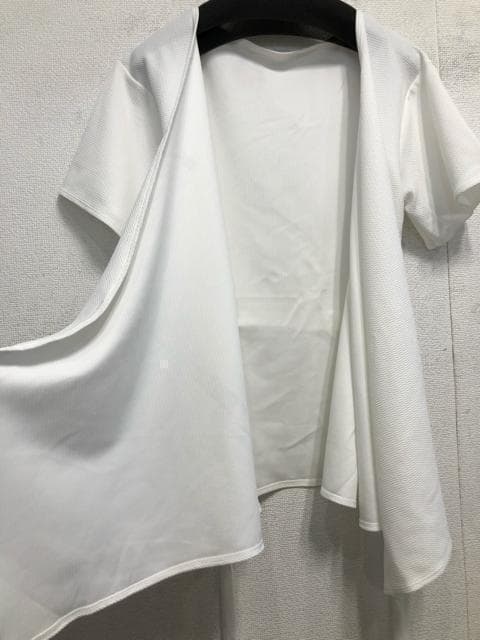 新品☆4L白系グレー系UVカット洋服のような水着4点♪ロングパンツ☆b913