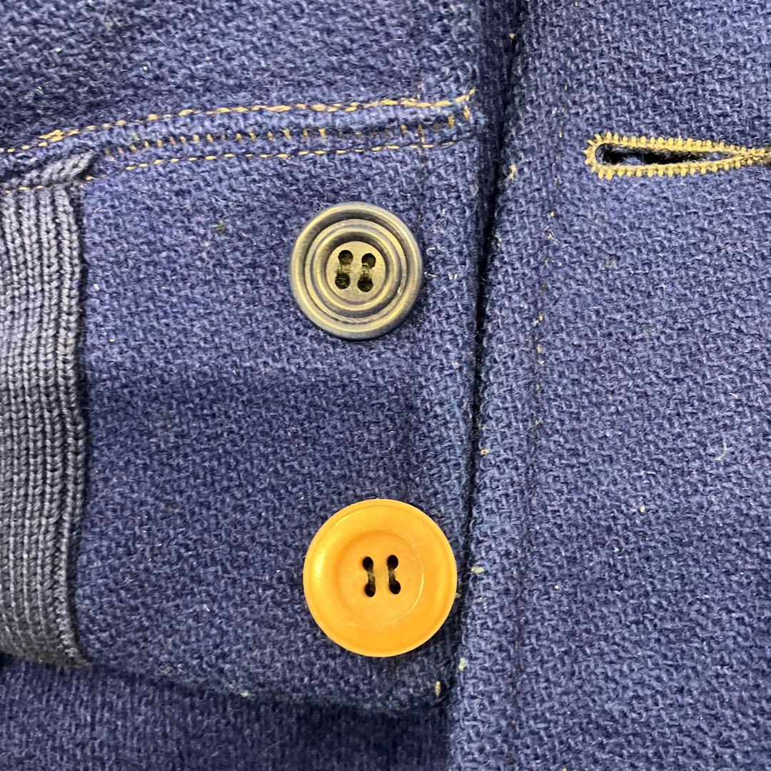 ウエアハウス BUTTON AWARD JACKET 1940モデル　エルク袖皮