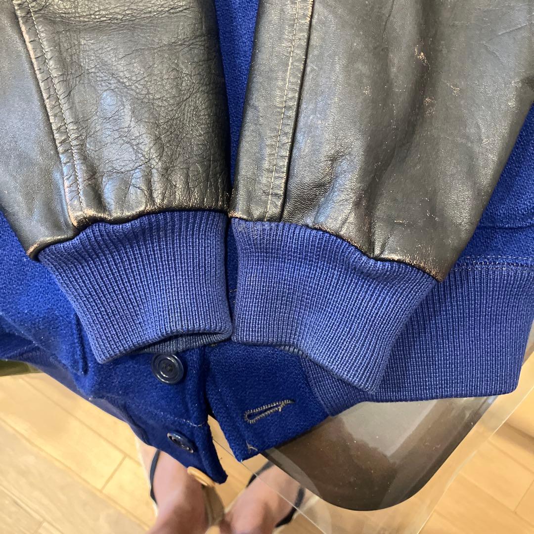 ウエアハウス BUTTON AWARD JACKET 1940モデル　エルク袖皮