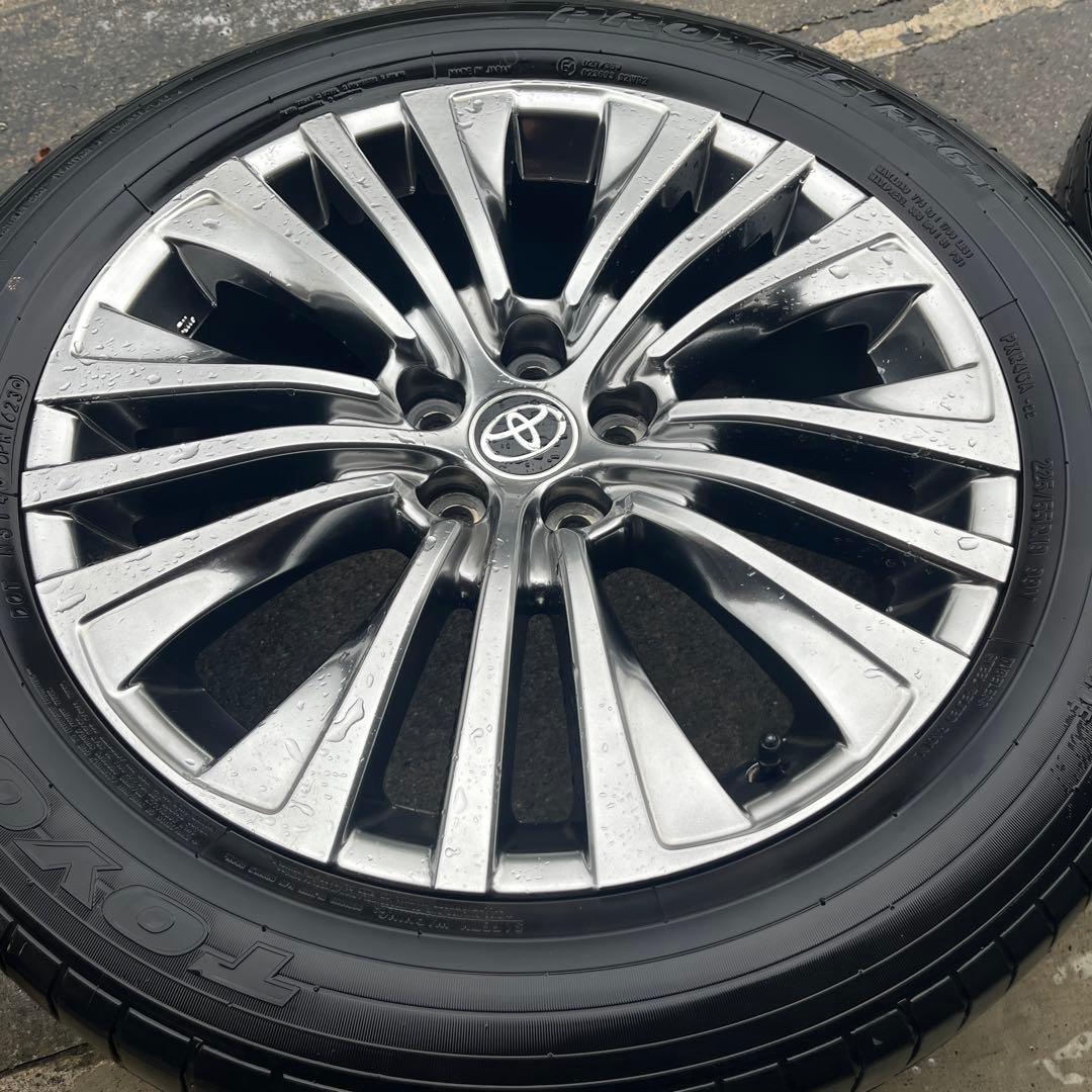 トヨタ 80系 ハリアー Zレザー 純正 ホイール 19インチ