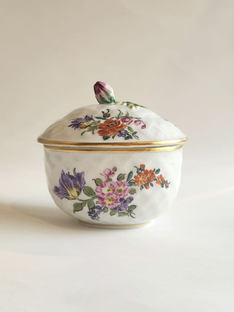Dresden ドレスデン フラワーブーケ シュガーポット