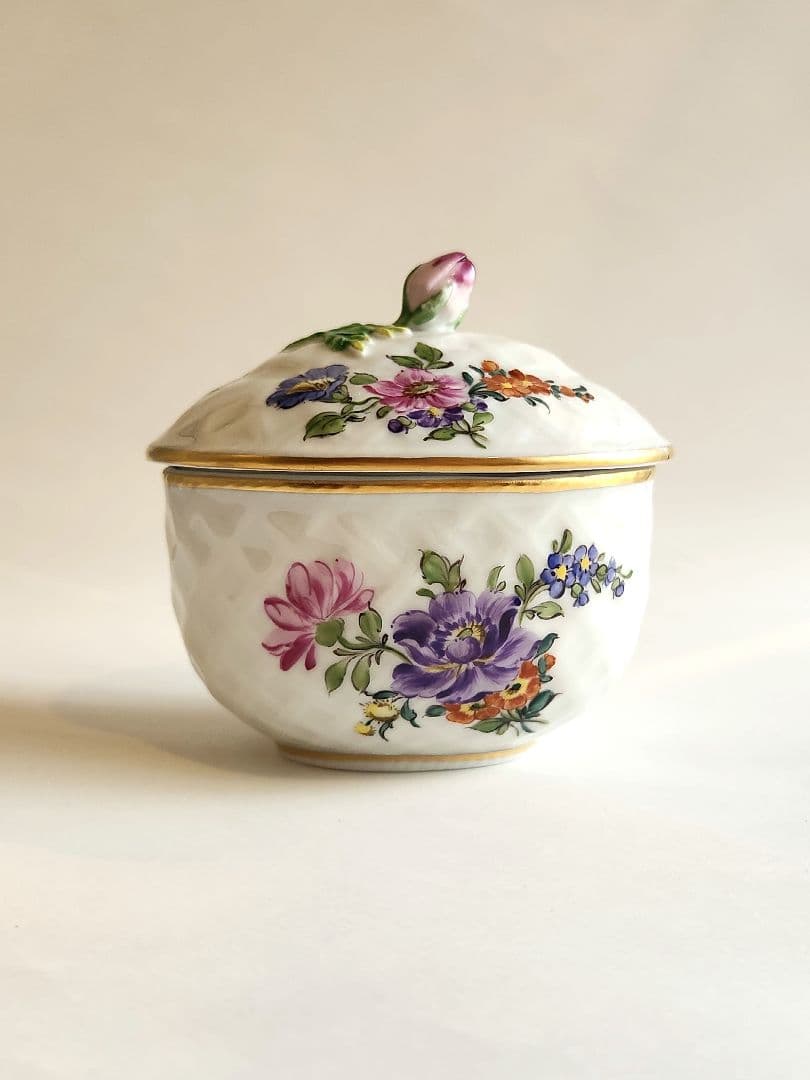 Dresden ドレスデン フラワーブーケ シュガーポット