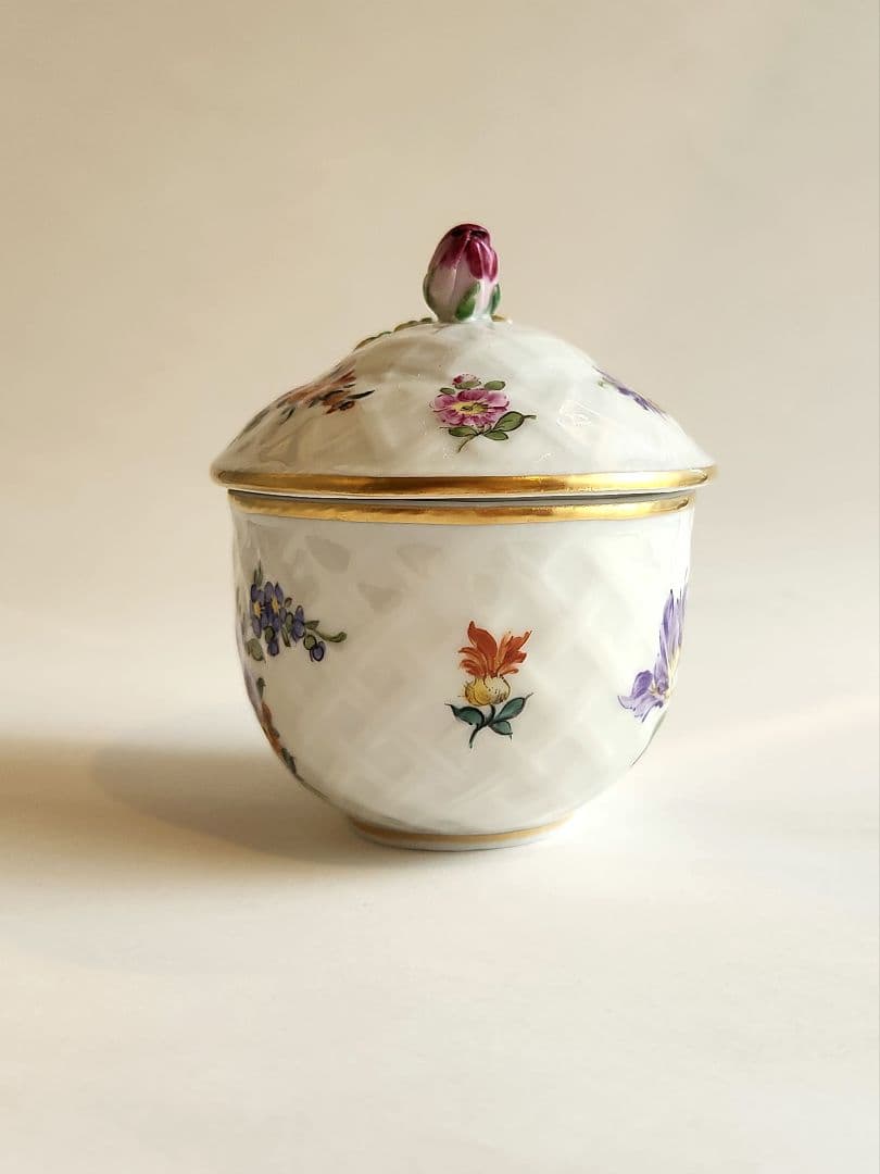 Dresden ドレスデン フラワーブーケ シュガーポット