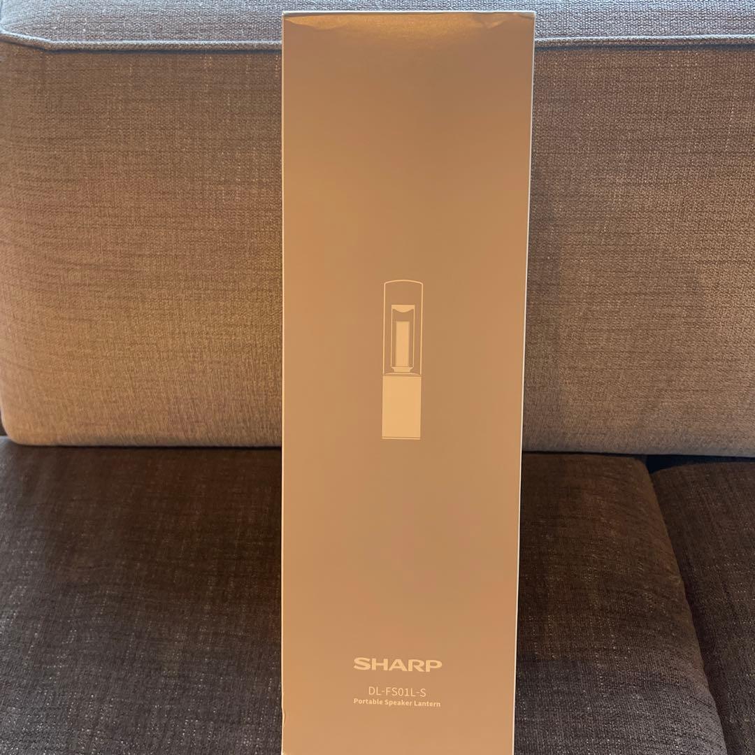 SHARP スピーカー　ランタン　防災用品