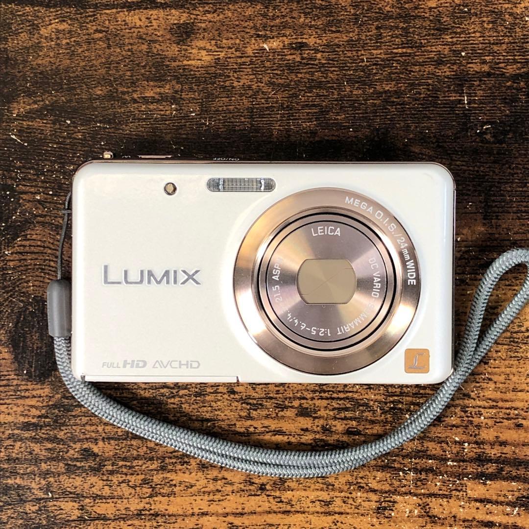 動作確認済 Panasonic Lumix DMC-FX80 ホワイト