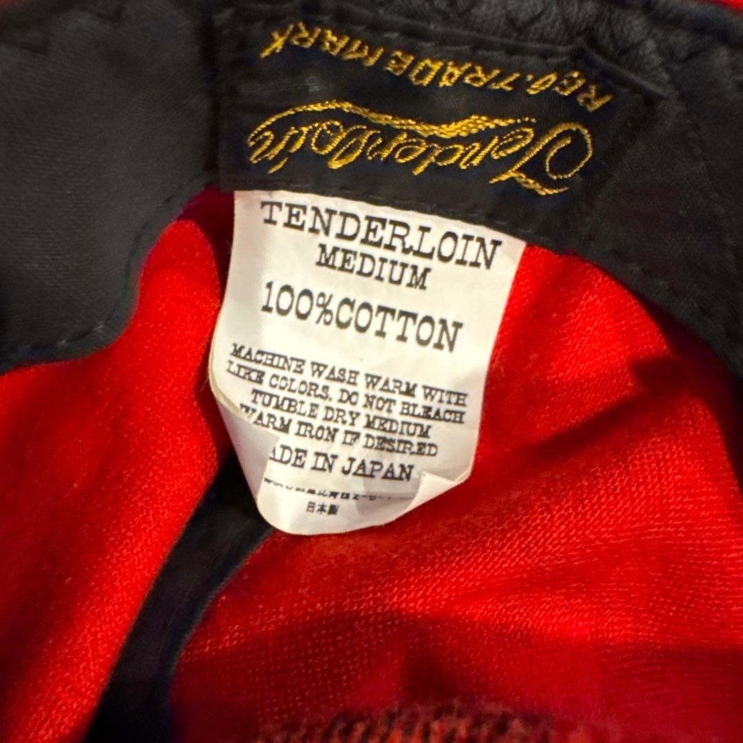 Tenderloin バケットハット M 赤黒チェック