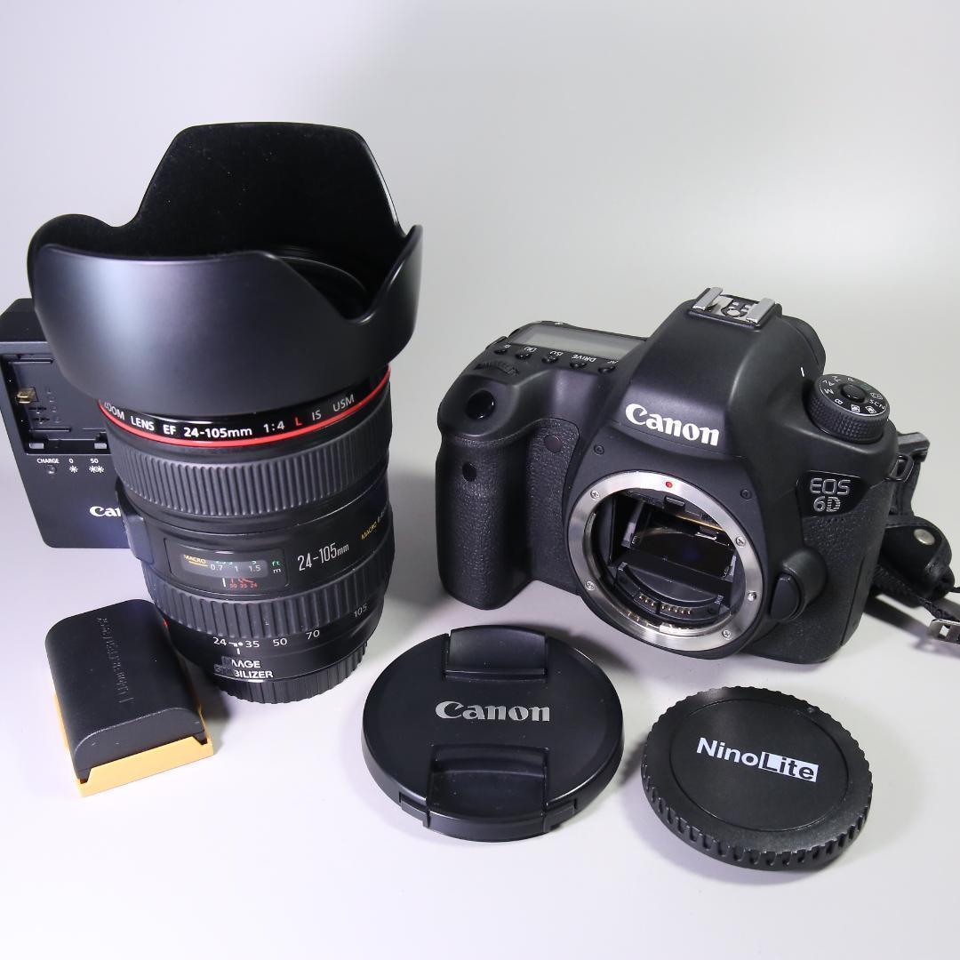 ☆美品☆ショット 7102回 Canon ６D EF24-105 L #389