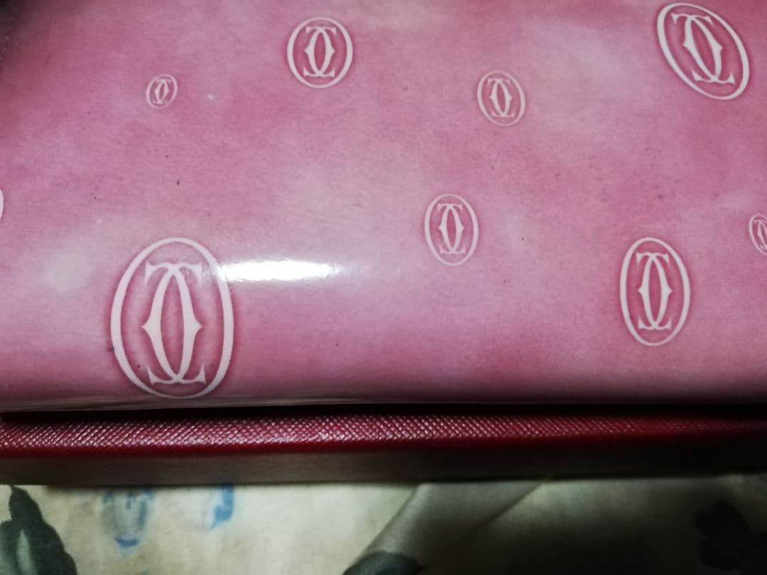 sale♡Cartier ハッピーバースデー 長財布 ピンク