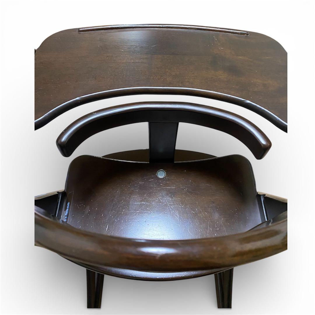 大和屋 すくすくスリムフィットチェアテーブル&ガード付 ベビーチェア