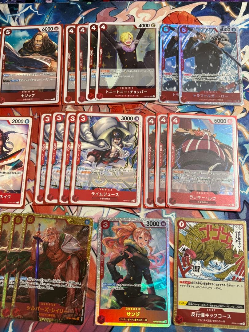 シャンクス　パラレル　デッキパーツセット