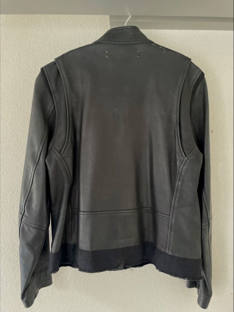 suzuki takayuki レザージャケット　黒革