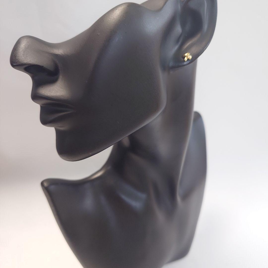 TIFFANY ティファニー K18 クロスステッチ ピアス 片耳用 6469