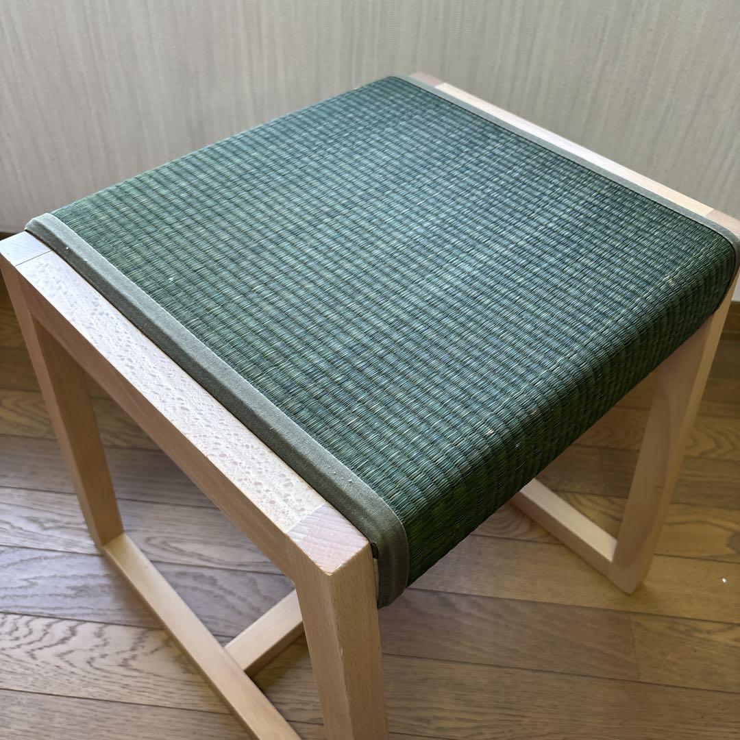 【ADAL正規品】双葉スツール／高さ45cm／和モダンインテリア