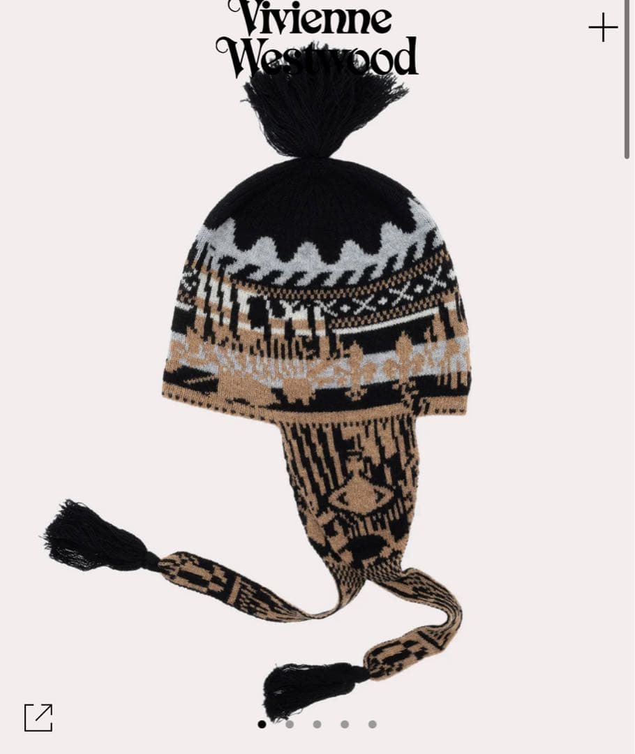 Vivienne Westwood FLAP EARS ニット帽