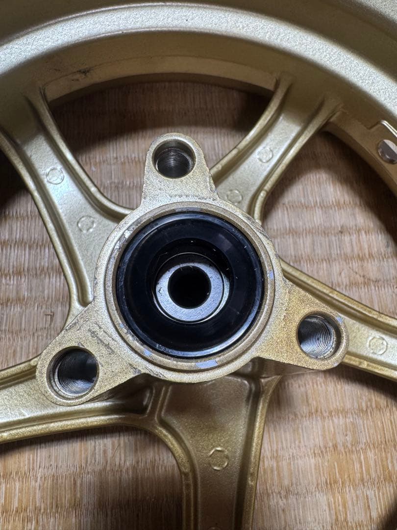 ヤマハ JOG90 3WF アルミホイール前後セット