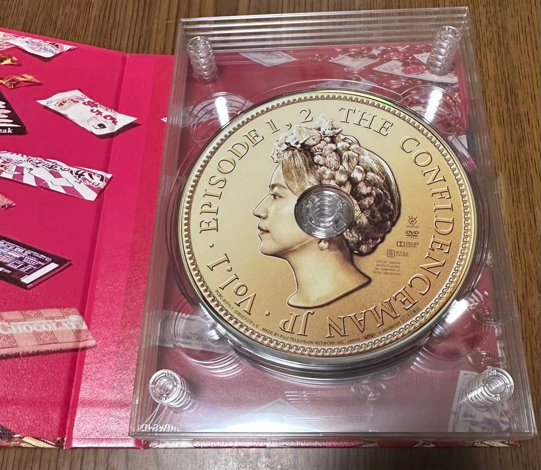 コンフィデンスマンJP DVD BOX 再生確認済み