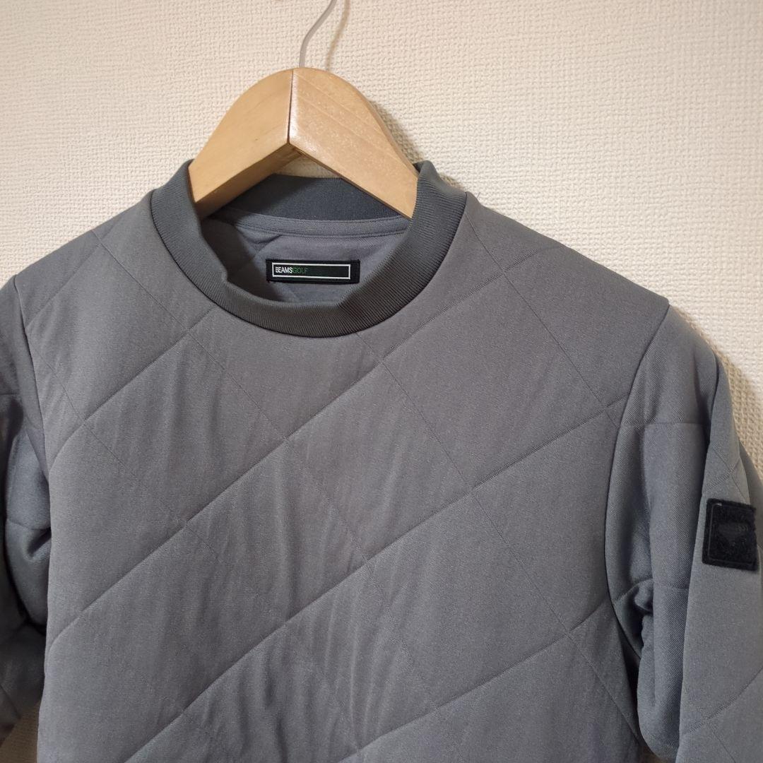 ★美品★BEAMS　GOLF　キルティングプルオーバー　サイズ　M