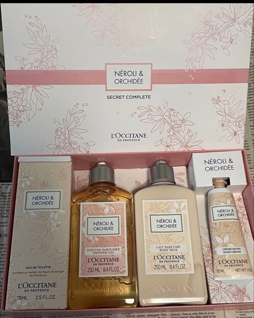 【限定品】L’OCCITANE ネロリオーキデ シークレットコンプリート