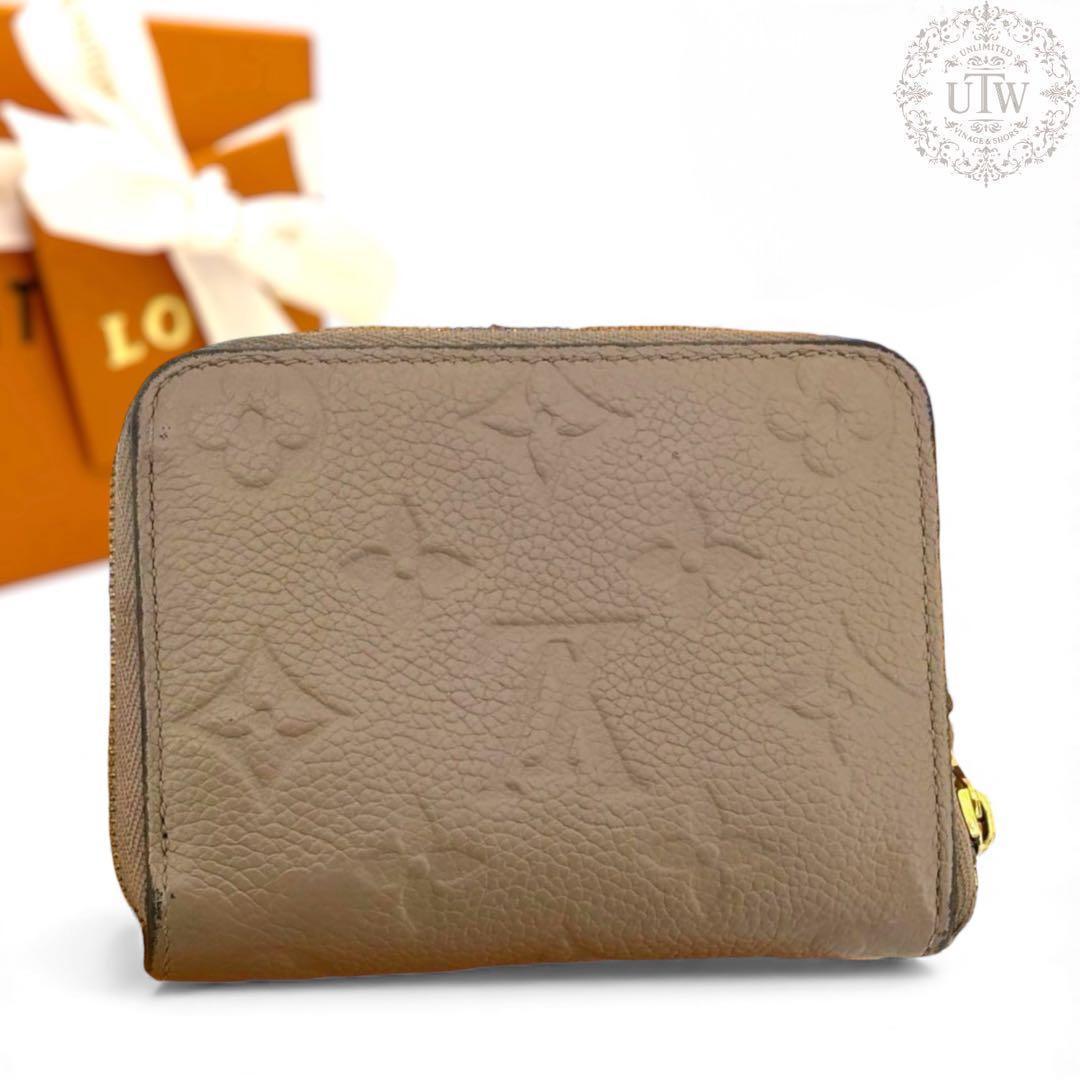 ルイヴィトン アンプラント ジッピーパース トゥルトレール ベージュ