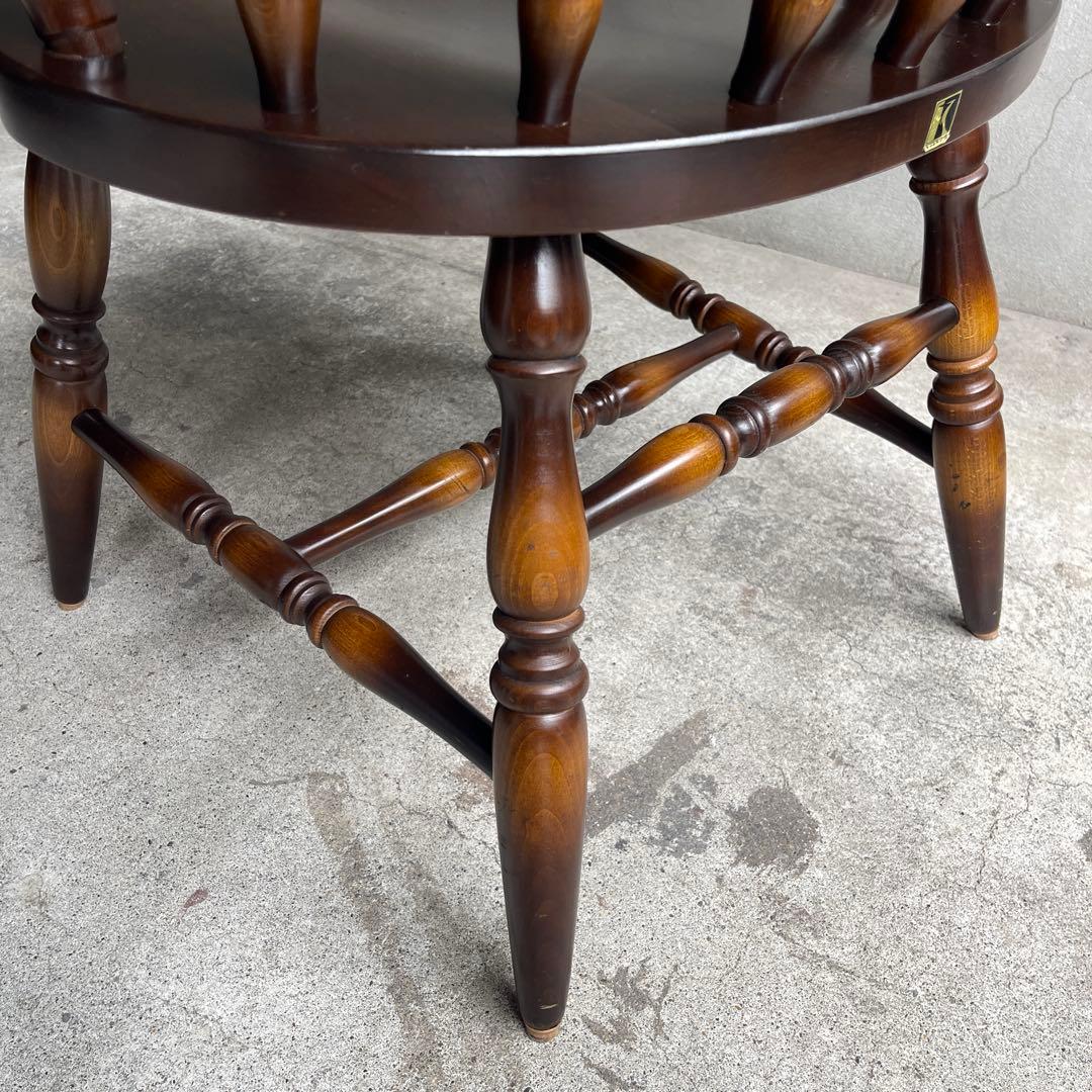 飛騨産業　キツツキマーク　ウィンザーアームチェア　キャプテンチェア