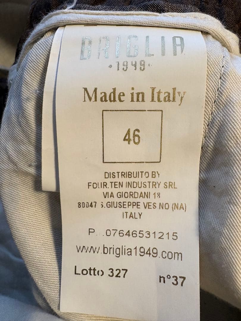 美品★ BRIGLIA 1949 / WIMBLEDONS 春夏 リネンパンツ