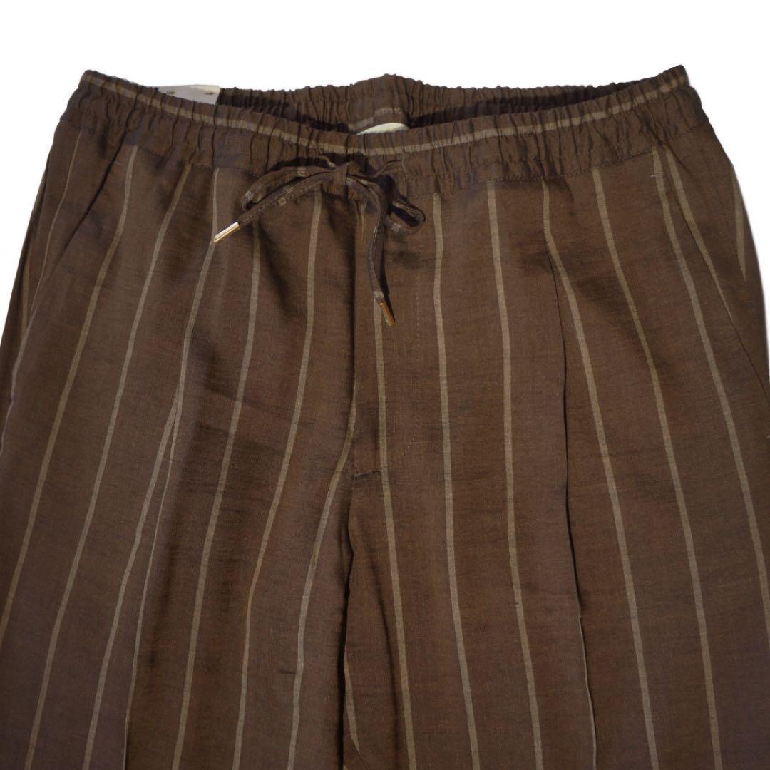 美品★ BRIGLIA 1949 / WIMBLEDONS 春夏 リネンパンツ