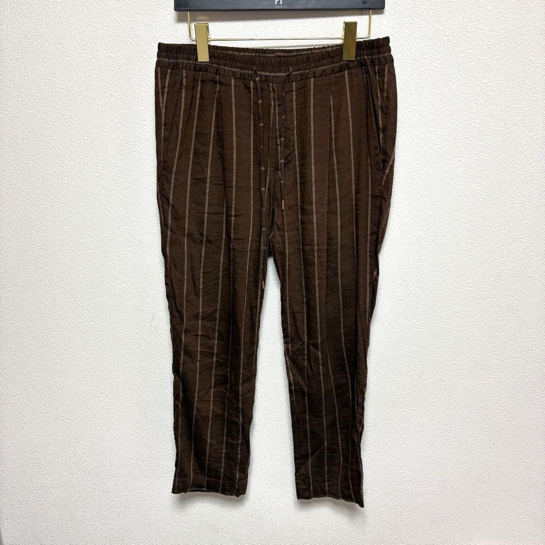 美品★ BRIGLIA 1949 / WIMBLEDONS 春夏 リネンパンツ