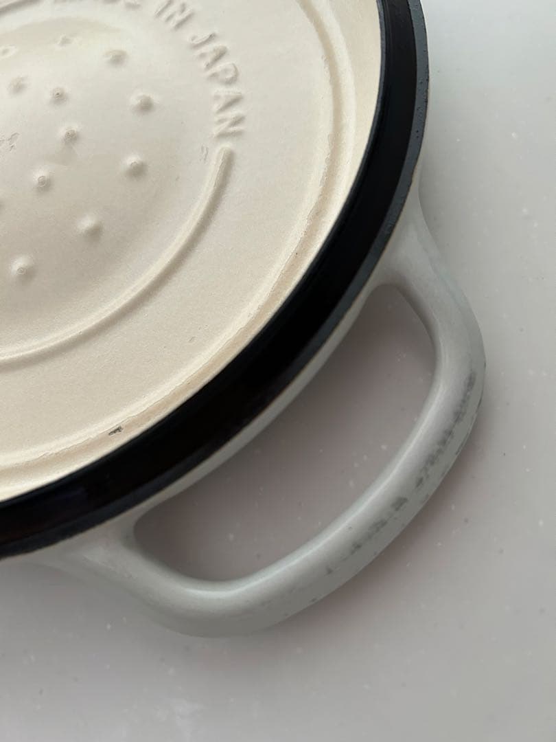 バーミキュラ　ライスポットミニ　３合　ホワイト