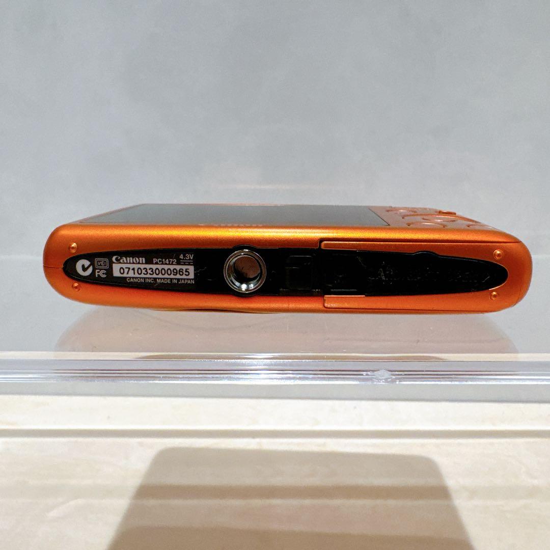 【RAKUDO】Canon IXY440F オレンジ コンデジ デジカメ